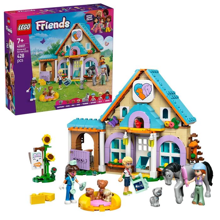 LEGO® 42651 Friends - Koń i lecznica dla zwierząt