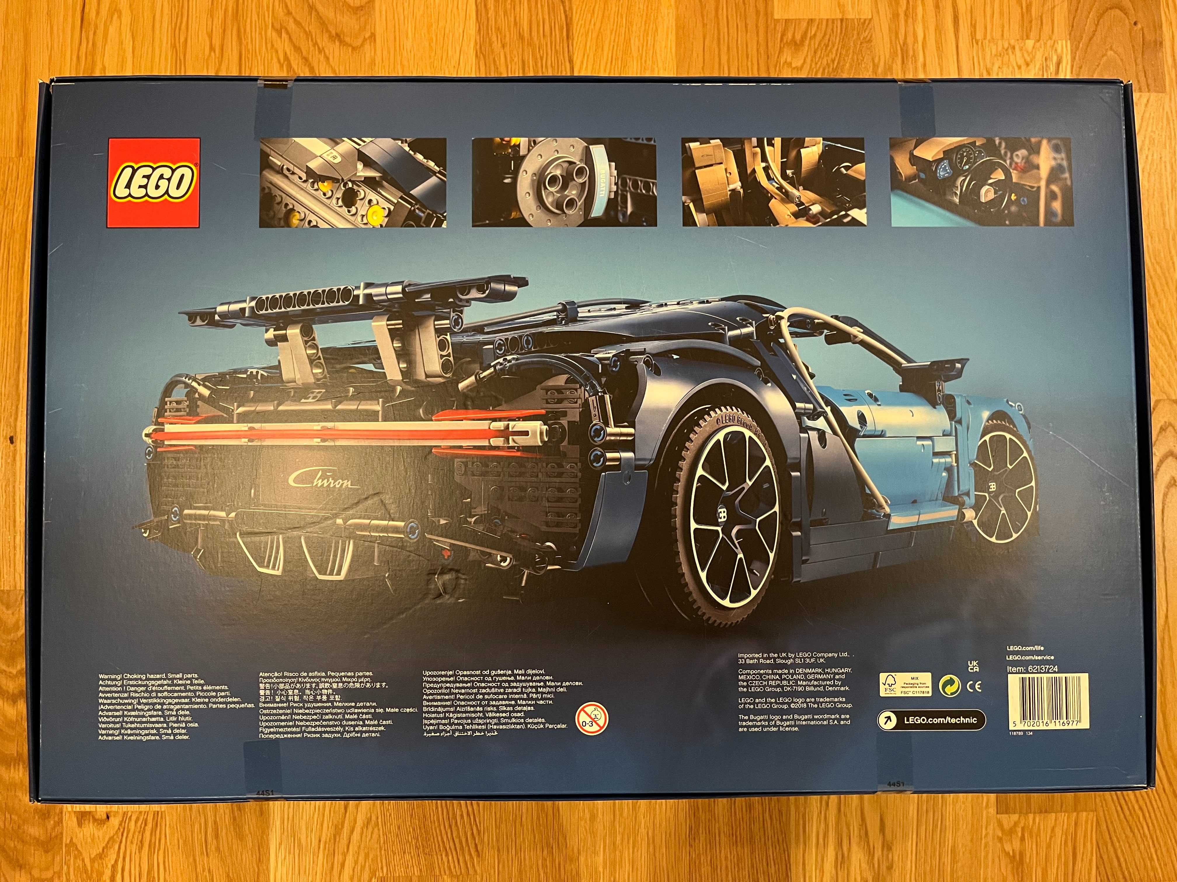 LEGO Technic 42083 - Bugatti Chiron - NOWY ZAPLOMBOWANY