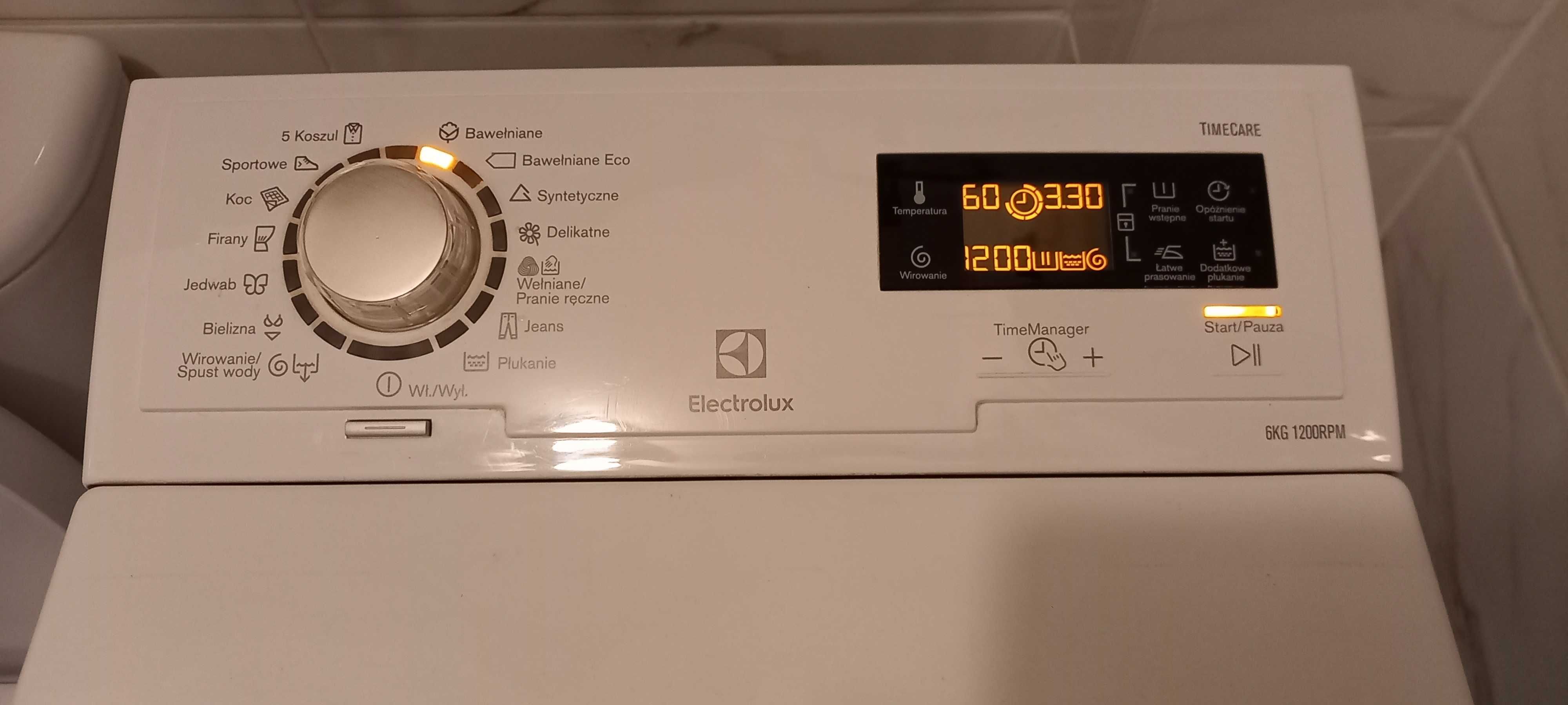 Elektolux pralka elektronika części
