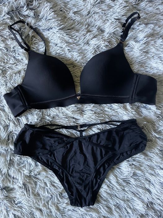 Комплект білизни чорний