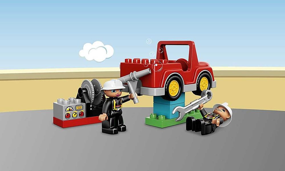 Lego Duplo Remiza Strażacka Straż Pożarna Duplo 10903 wóz strażacki