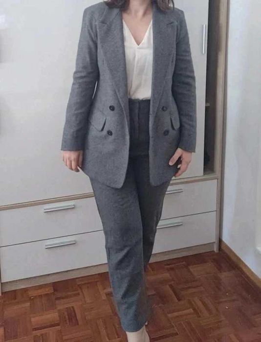 Fato Mango de lã M - Mango