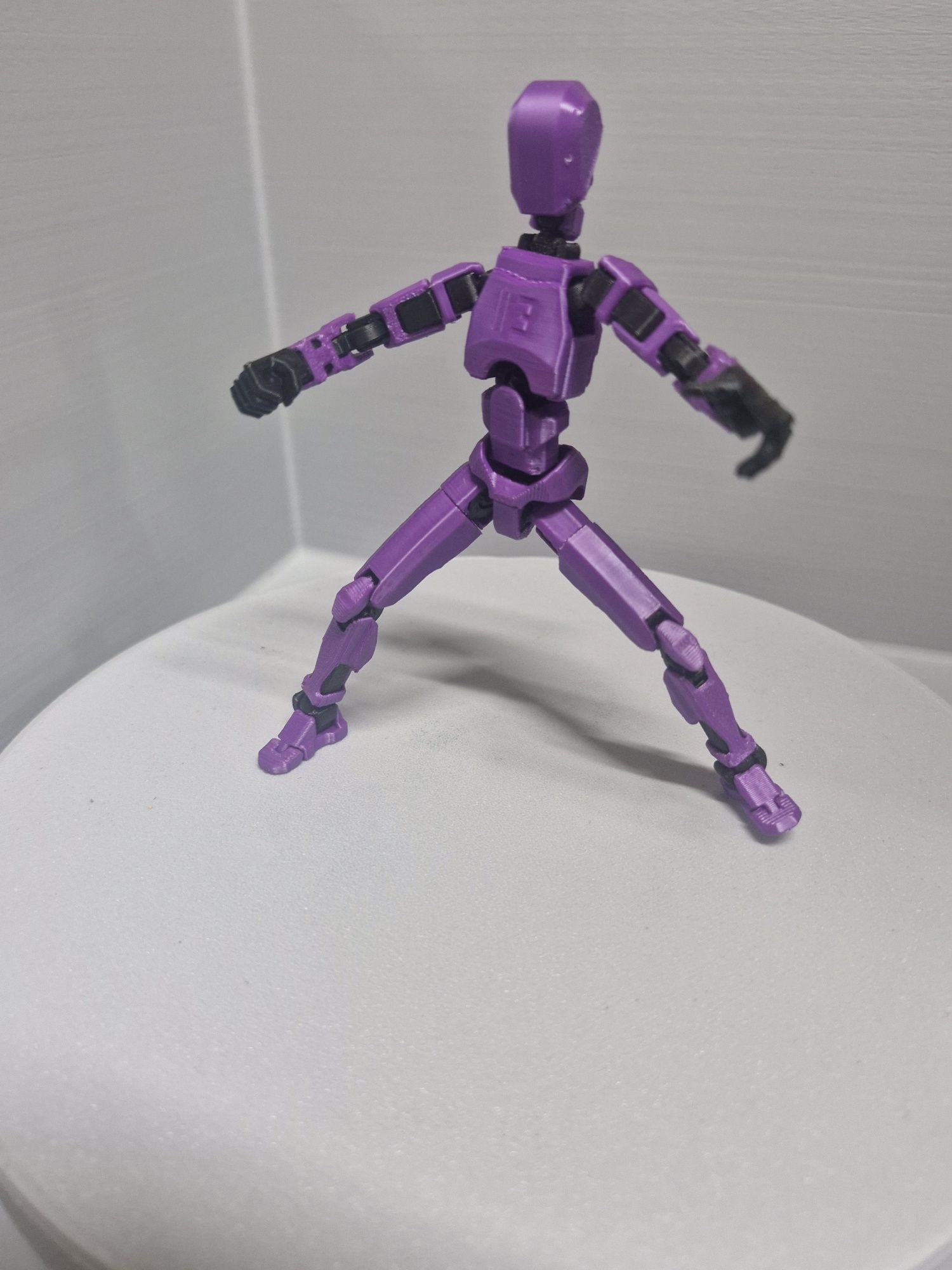 Robot Dummy 13 articulado Versão Kit Card impressão 3D- EL3DCREATIONS