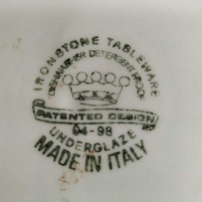 Pratos Ironstone Tableware Made in Italy