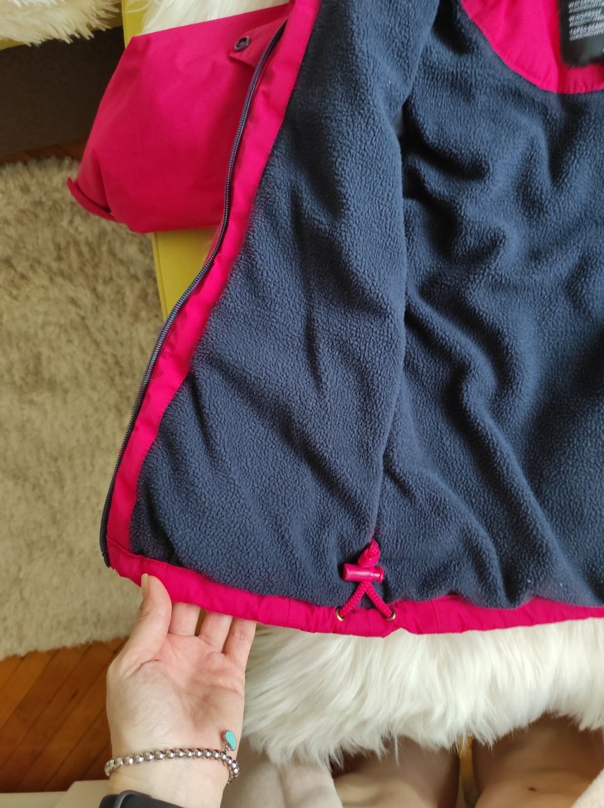 Куртка, девочка, 5-6 лет, 110/116 см, Trespass, розовая, демисезон, зи