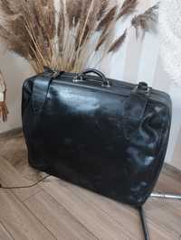 Stara walizka antyk duża podróżna