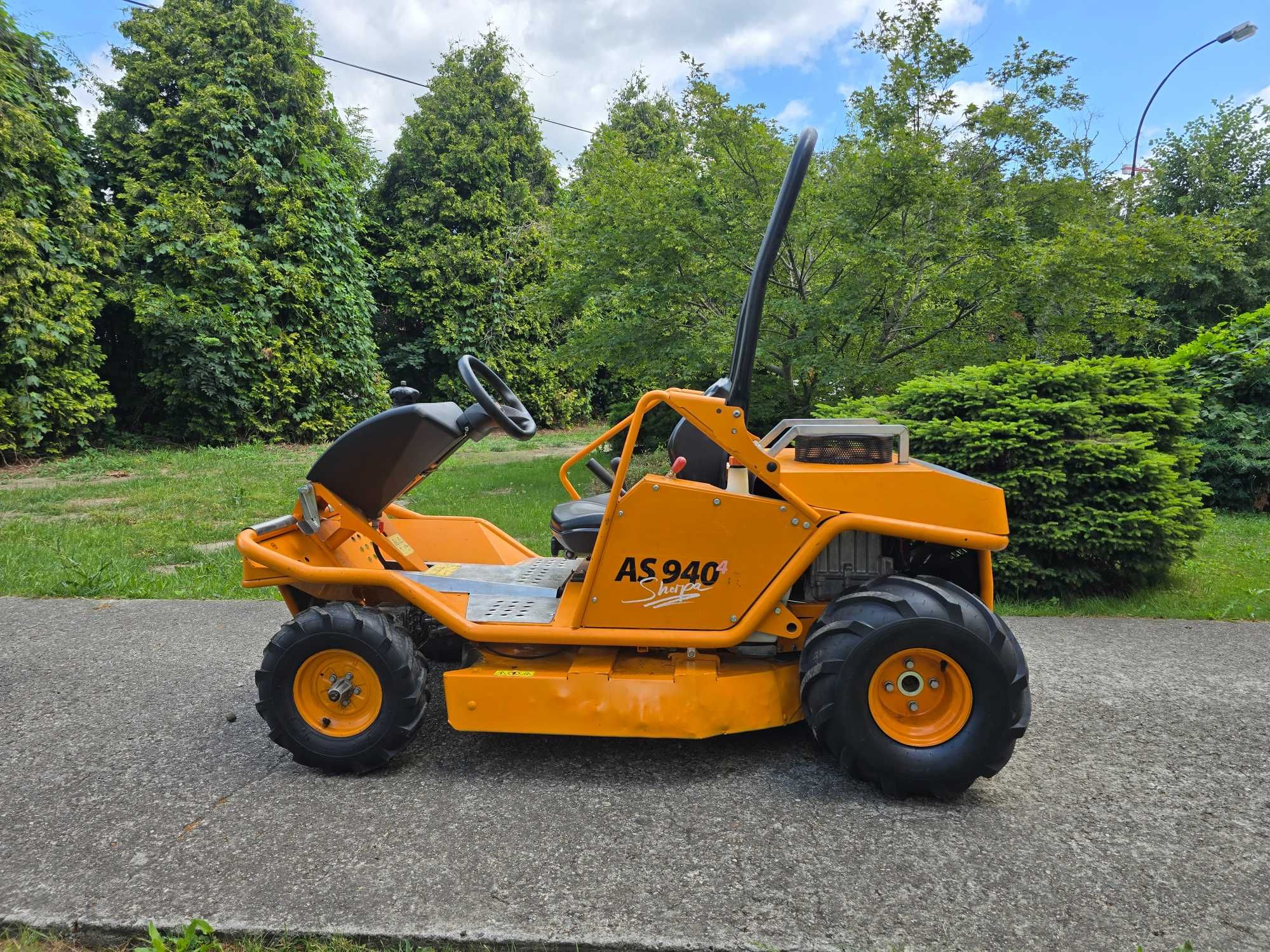 Traktorek kosiarka KARCZOWNICA 4x4 AS 940 Sherpa 27KM v-ka Super Stan