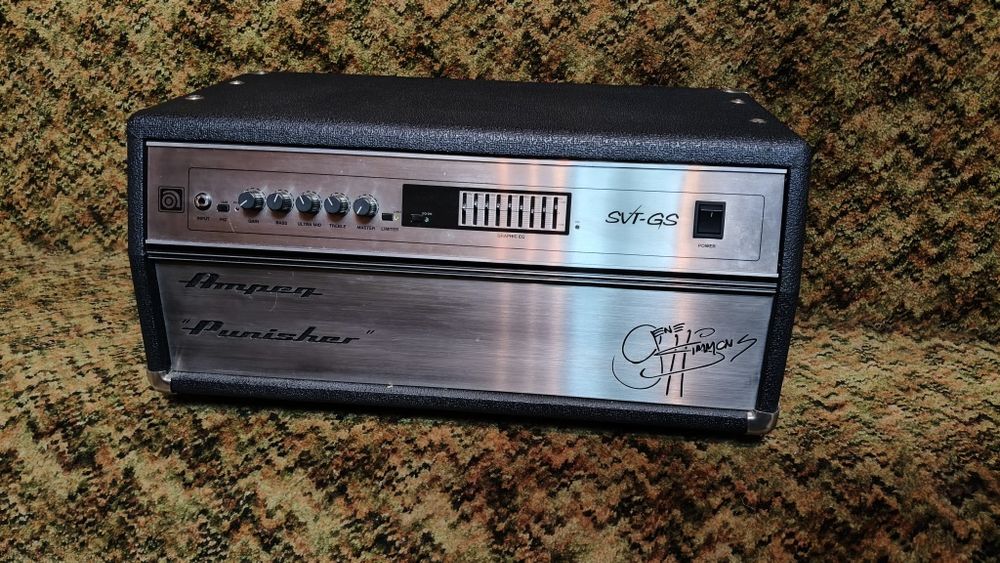 Ampeg svt-gs  gene Simmons raríssimo (Kiss) model