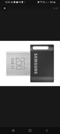 Pendrive Samsung 256GB FIT Plus Gray 400MB/s bardzo szybki