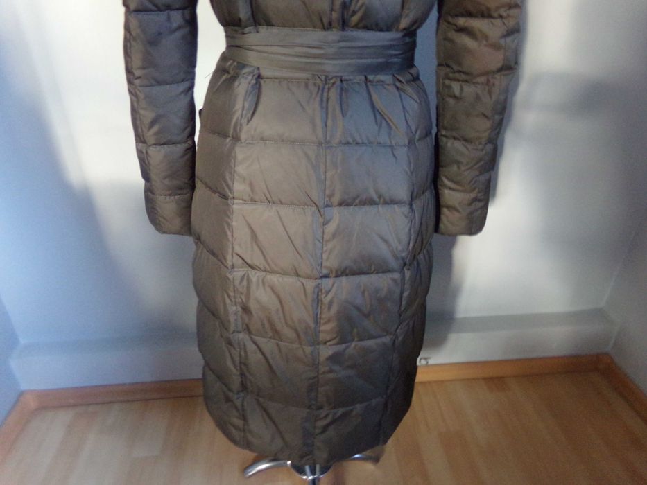 Liza Bruce Puchowy Dlugi Plaszcz Wielki Jenot 38urlop21,12-10,01