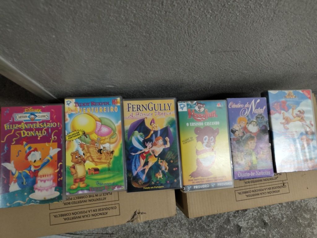 Cassetes VHS Infantil