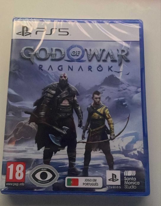 Jogo PS5 God of War Ragnarok - Em portugues