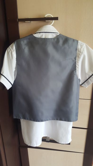 Kamizelka koszula do garnituru