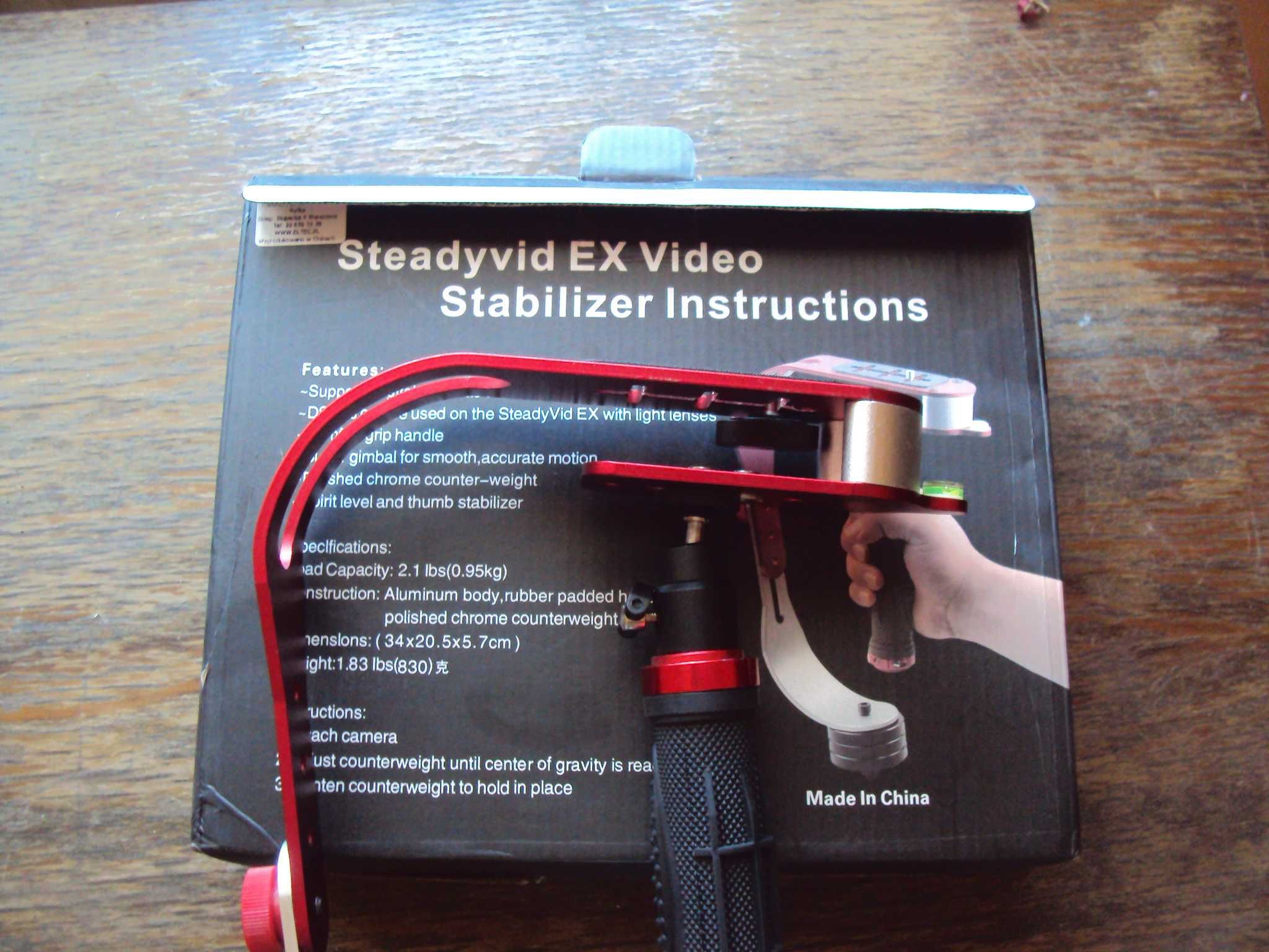 Ręczny stabilizator foto/video Steadyvid EX Video