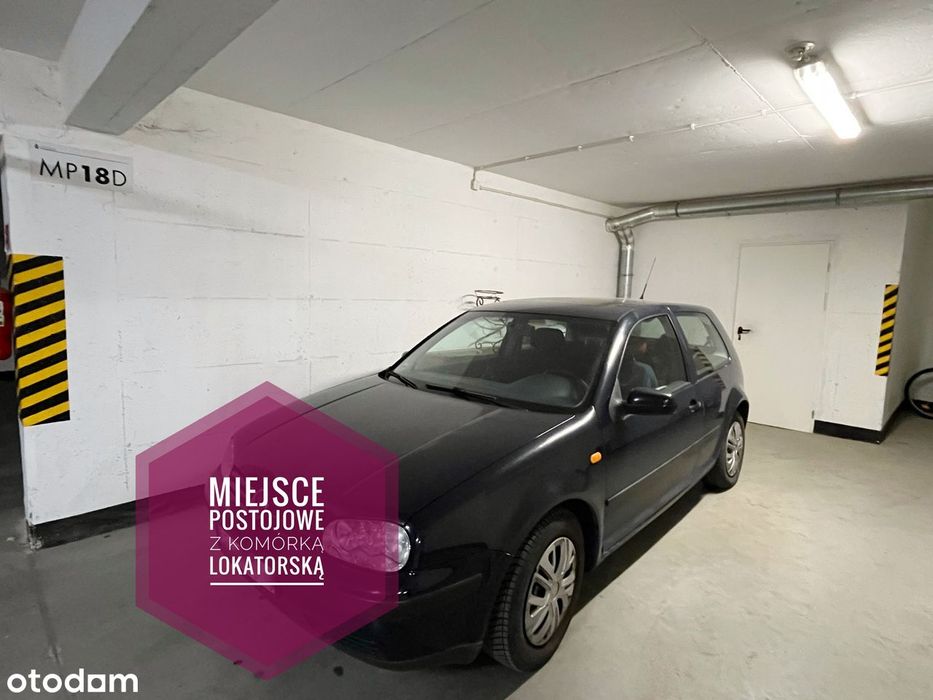 Miejsce postojowe z  komórką lokatorksą- ul. Kolbe 3 ,Jeziorna Towers,