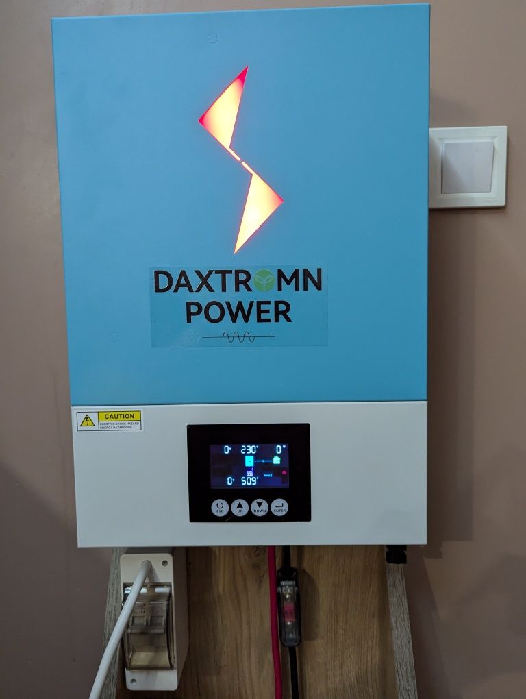 Гібридний інвертор Daxtromn 6.2кВт + liion nmc 3.35кВт акумулятор