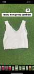 Top branco shein