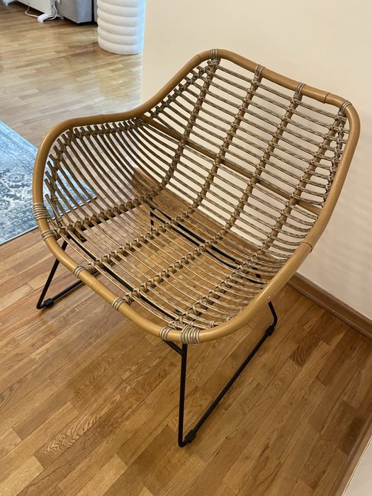 Cadeirão em rattan