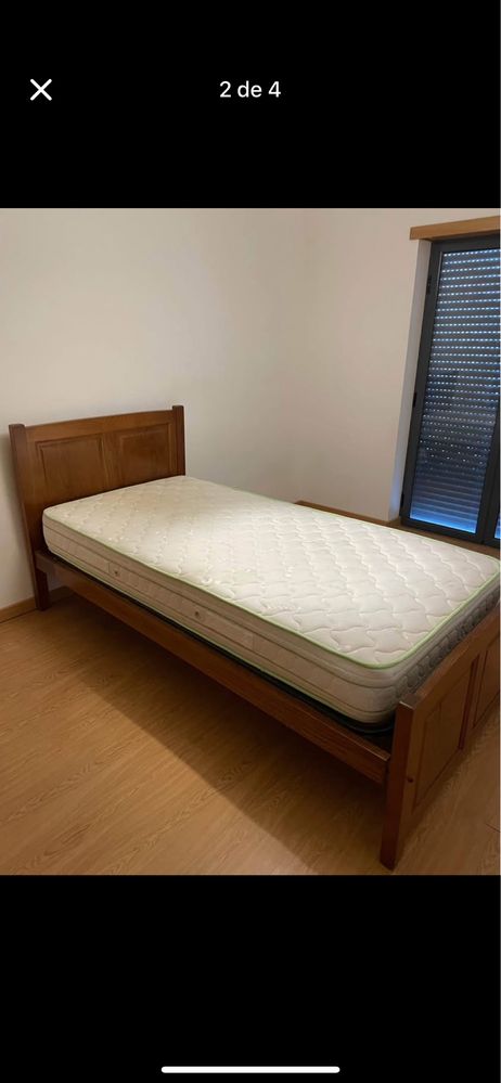 Cama + Colchao Ortopedico