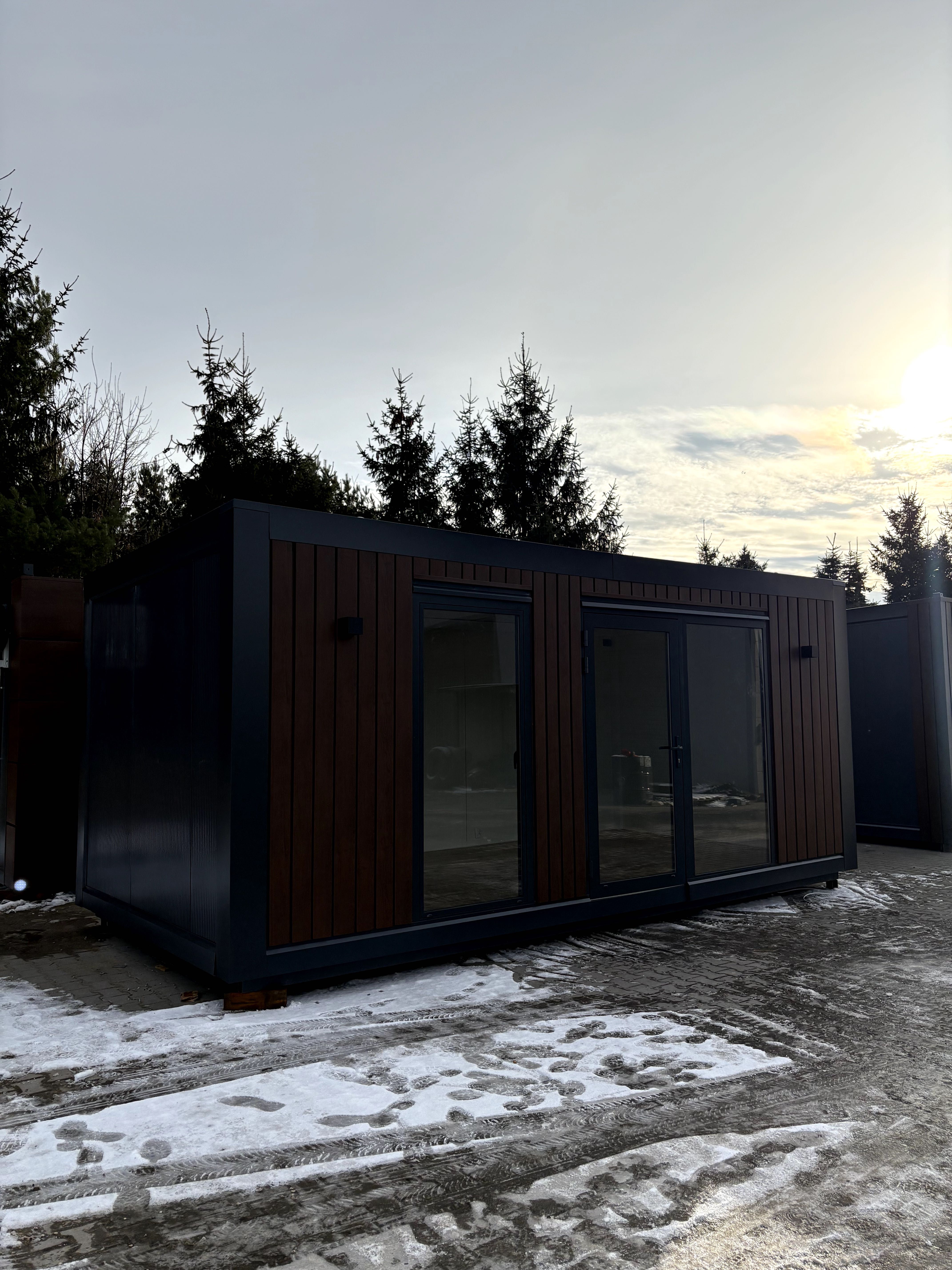 Pawilon, Kontener biurowy,DOSTĘPNY, 6x3* oświetlenie*Nowy*Dostawa*