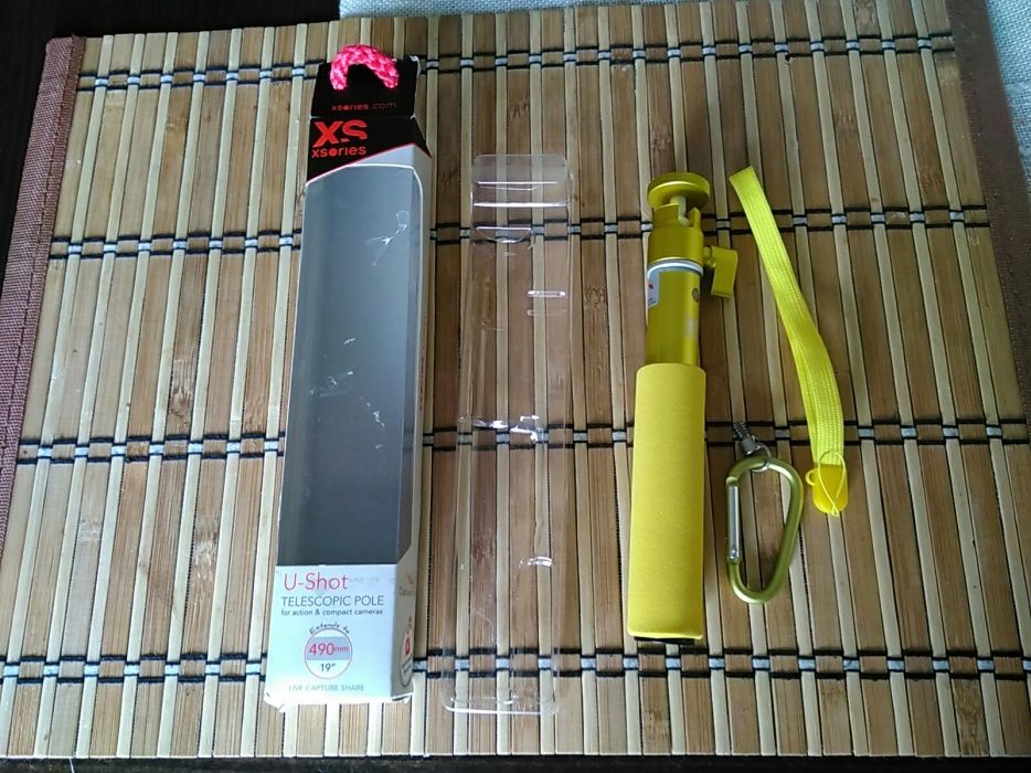 U-Shot XSories uchwyt wysiegnik teleskopowy monopod do kamer GoPro