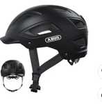 ABUS, Kask rowerowy, HYBAN 2.0 CORE, czarny,