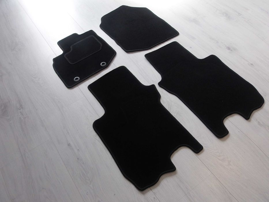 Dywaniki Welurowe Honda JAZZ III 3 Rok 08- Idealnie Dopasowane Zaczepy
