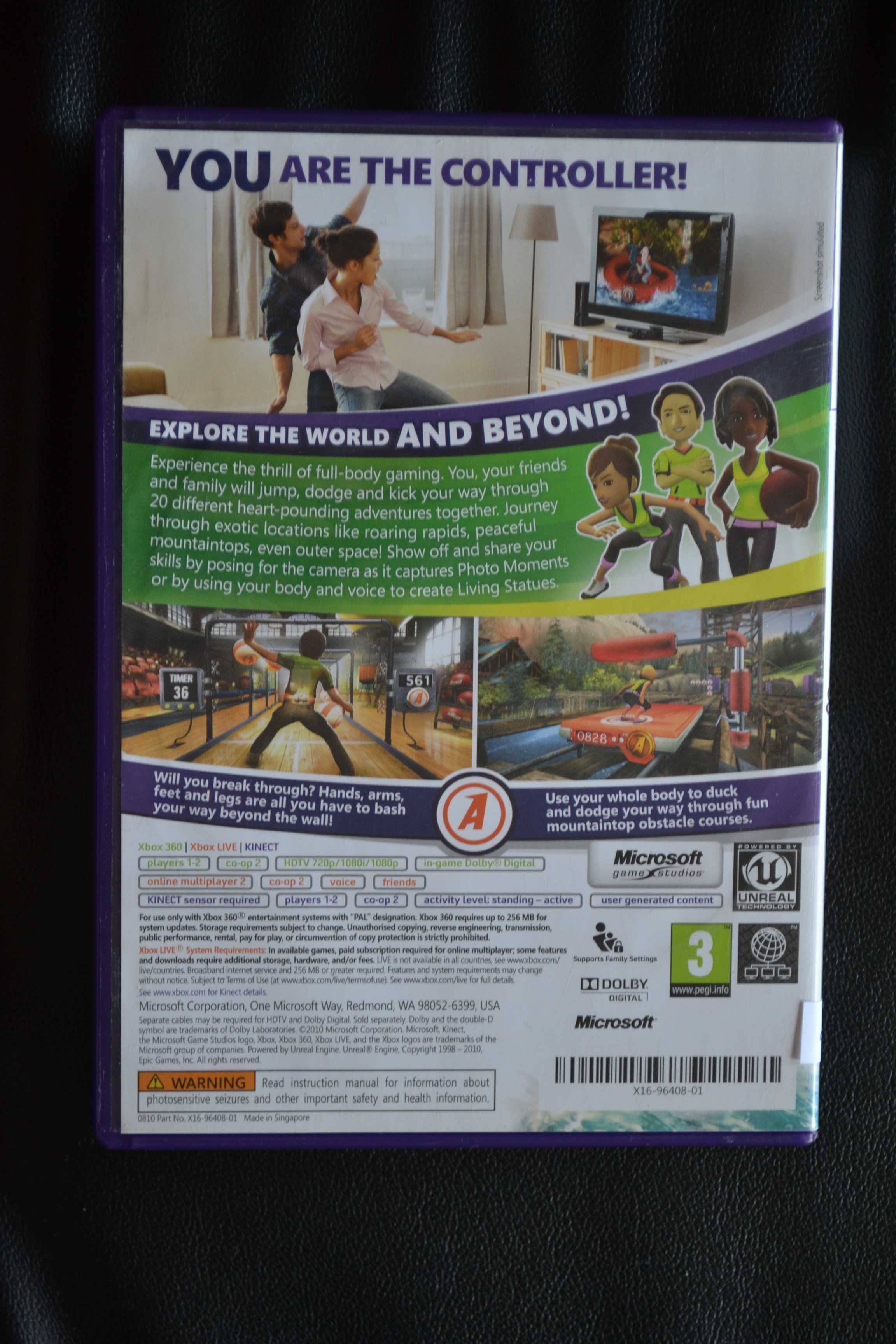 Kinect Adventures!  Xbox 360