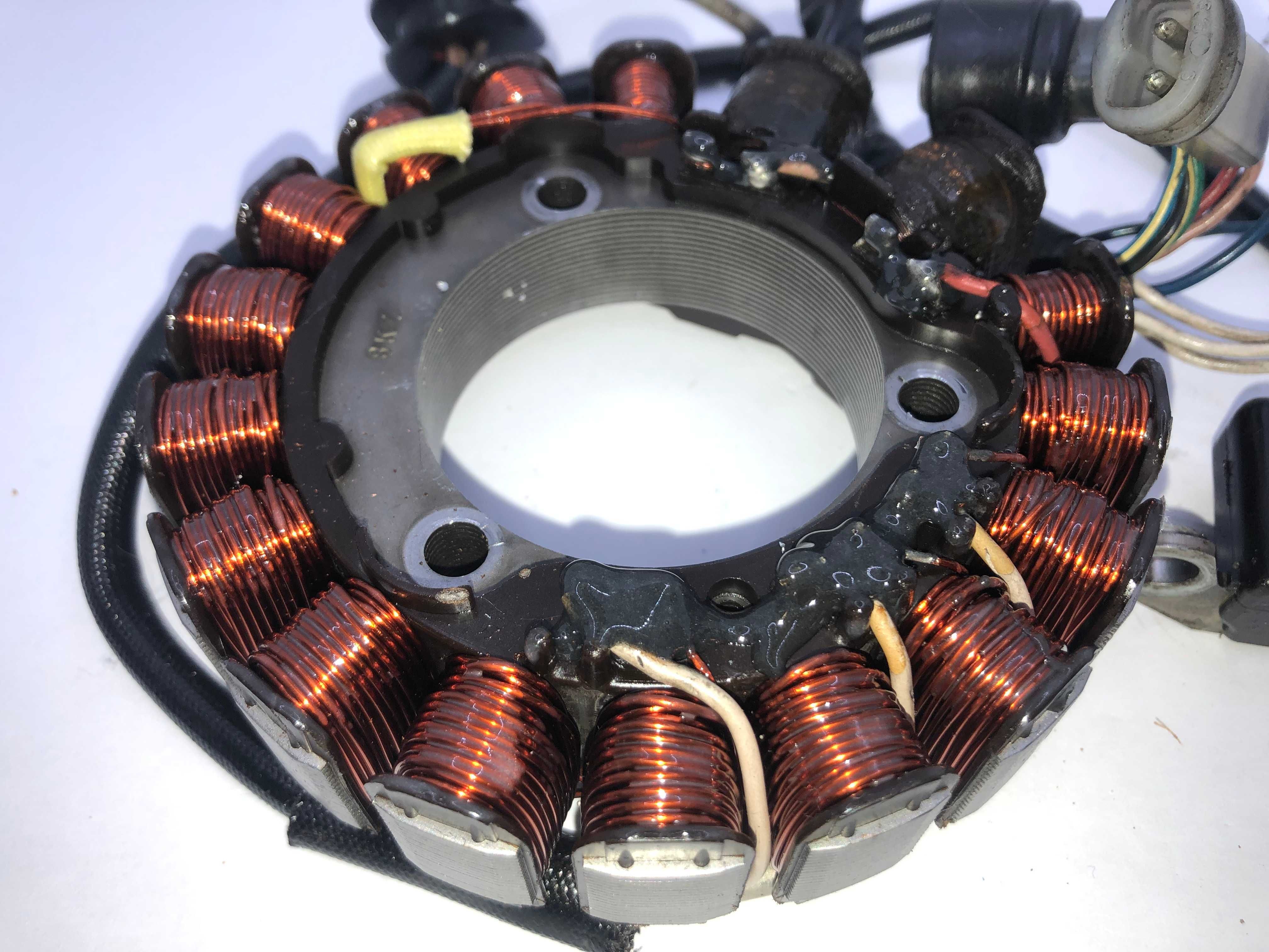 Reparação / Rebobinagem de Stator, Magneto Yamaha XT600 Teneré