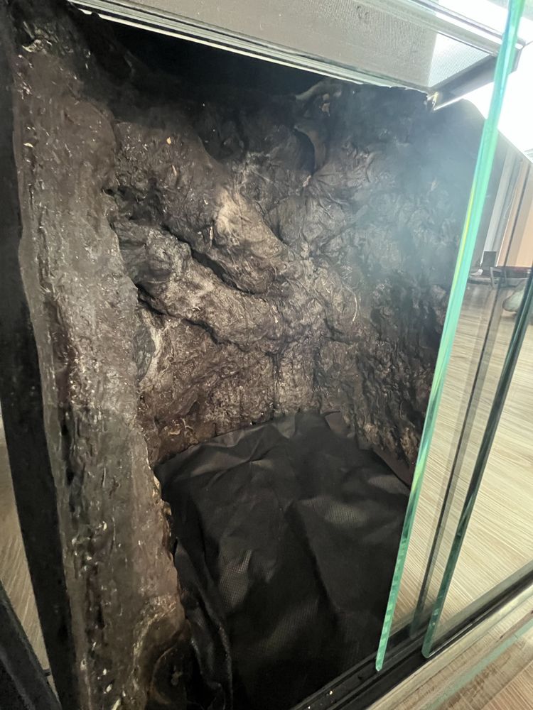 Terrarium 35x35x50 z wodospadem,