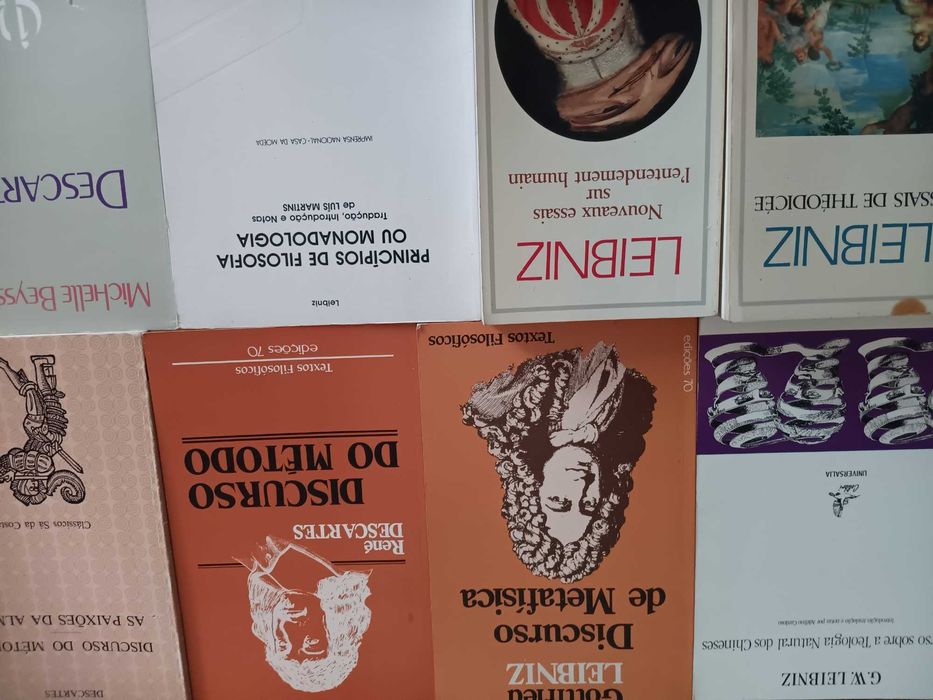 Descartes Pascal Espinosa Leibniz Vários Livros