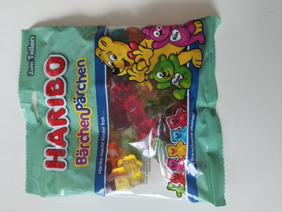 Haribo żelki owocowe misie słodkie i kwaśne 160 g