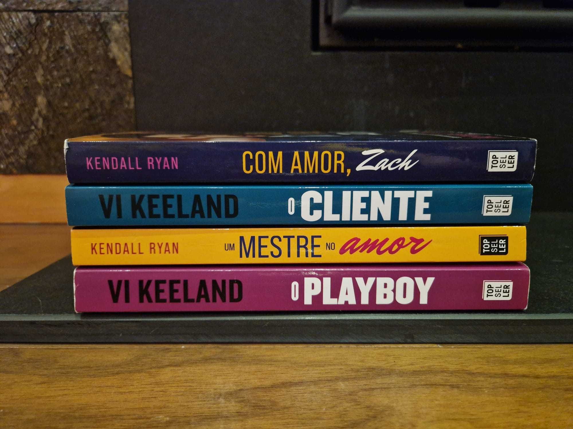 Livros de romance e ficção
