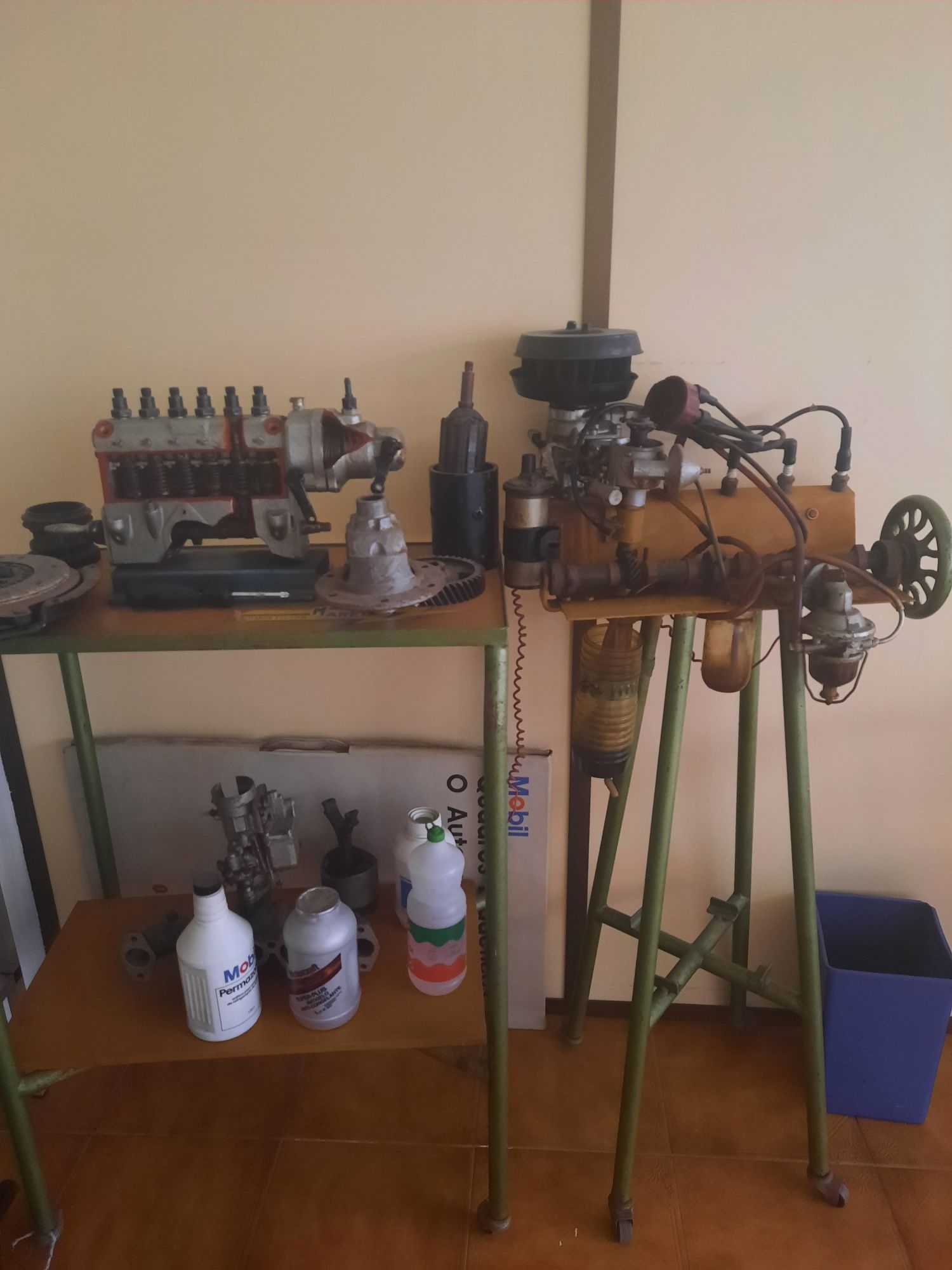 Kit sala de mecânica vintage