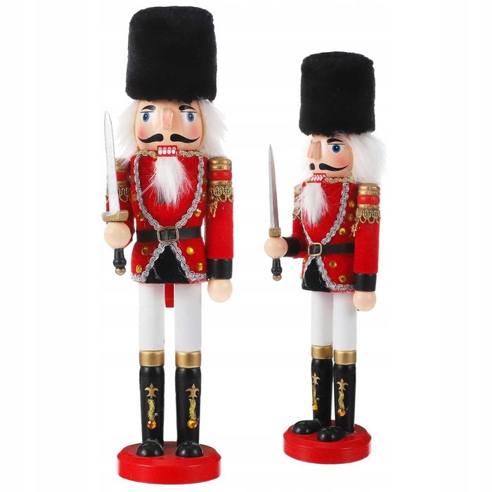 DZIADEK DO ORZECHÓW drewno duża figurka ozdoba  XL