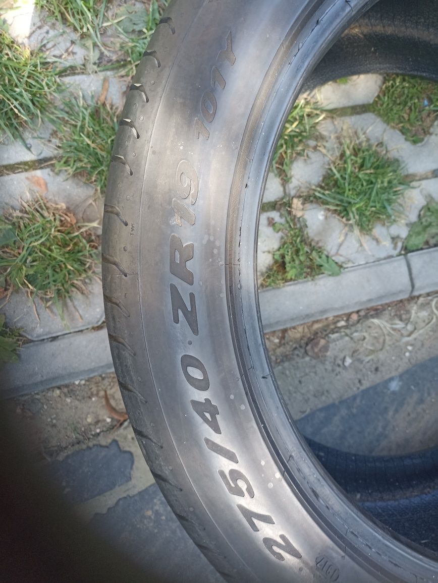 Opony letnie 275 40 .19 ZR 101Y Pirelli 19 tydz. 2017 r.