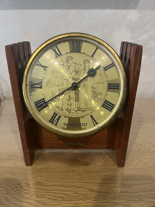 Весна часы каминные