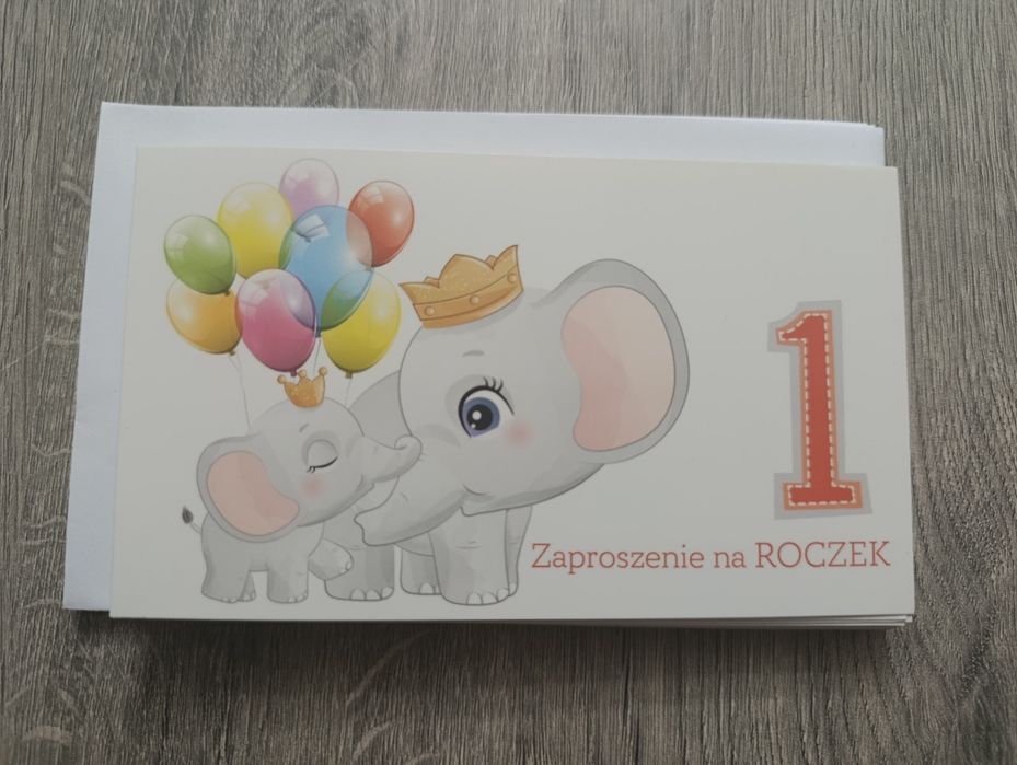 Zaproszenia na roczek