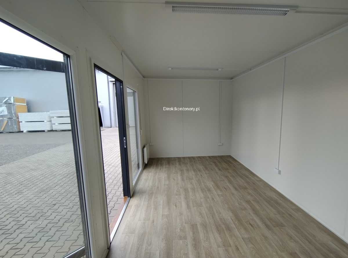 Kontener biurowy mobilny pawilon handlowy XL 7x3m WC+aneks Producent