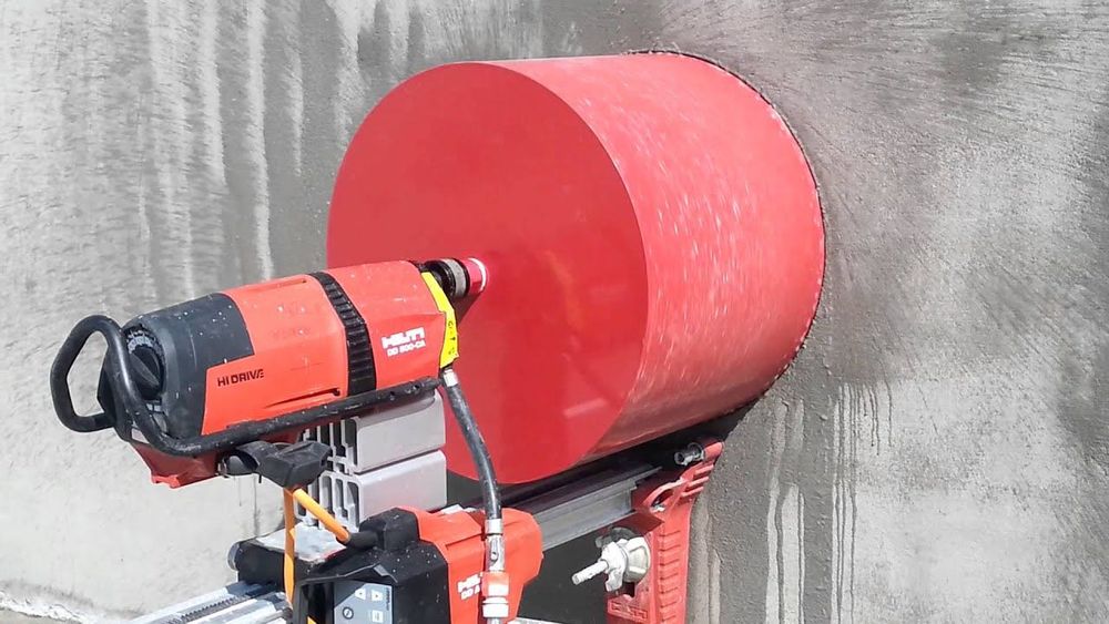 Професійне алмазне буріння отворів у Верховині. Свердління отворів