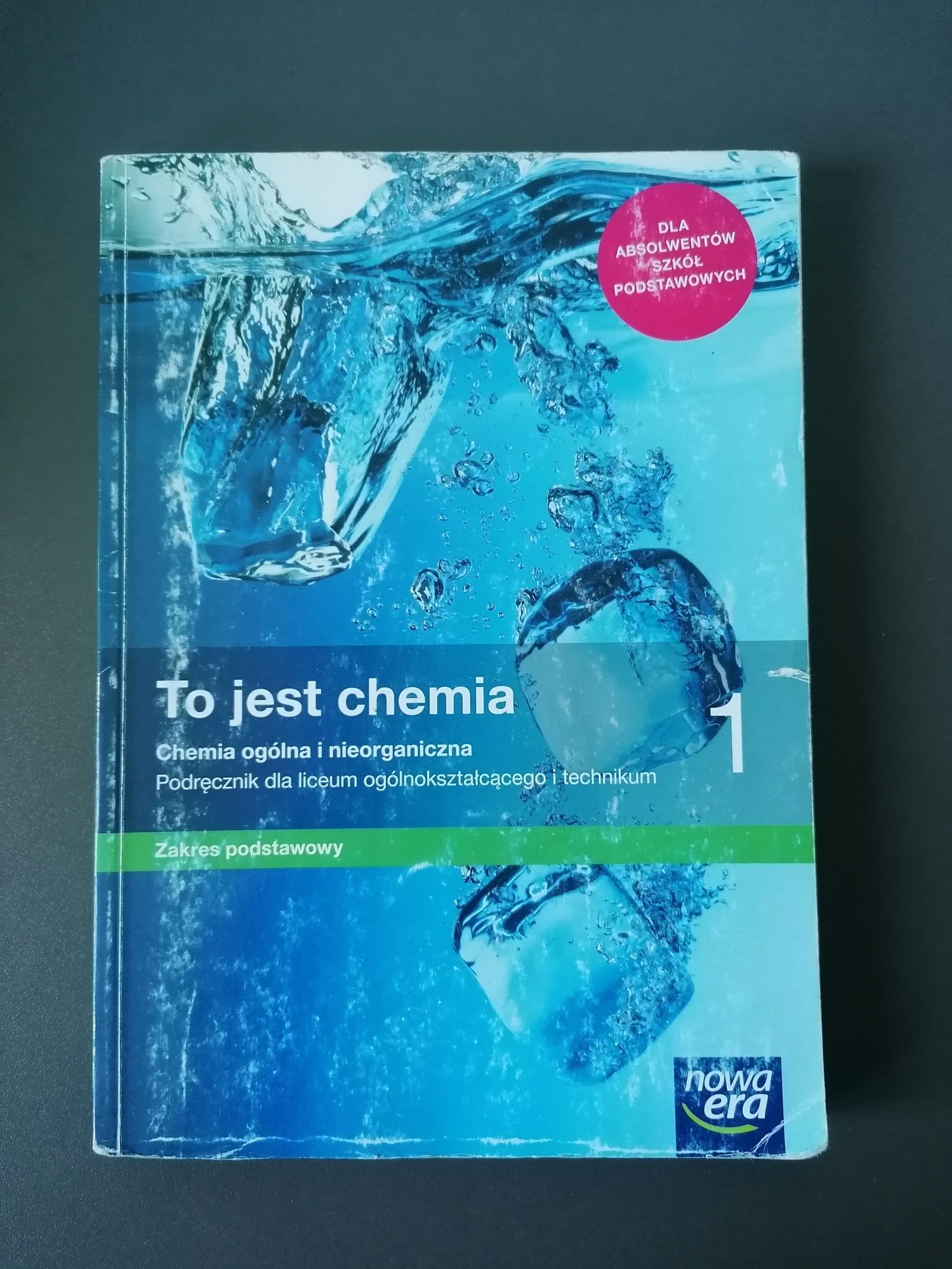 To jest chemia 1 nowa era zakres podstawowy książka podręcznik