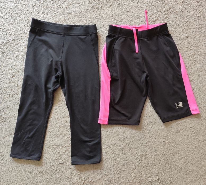 Spodenki elastyczne sportowe karrimor dla dziecka 128