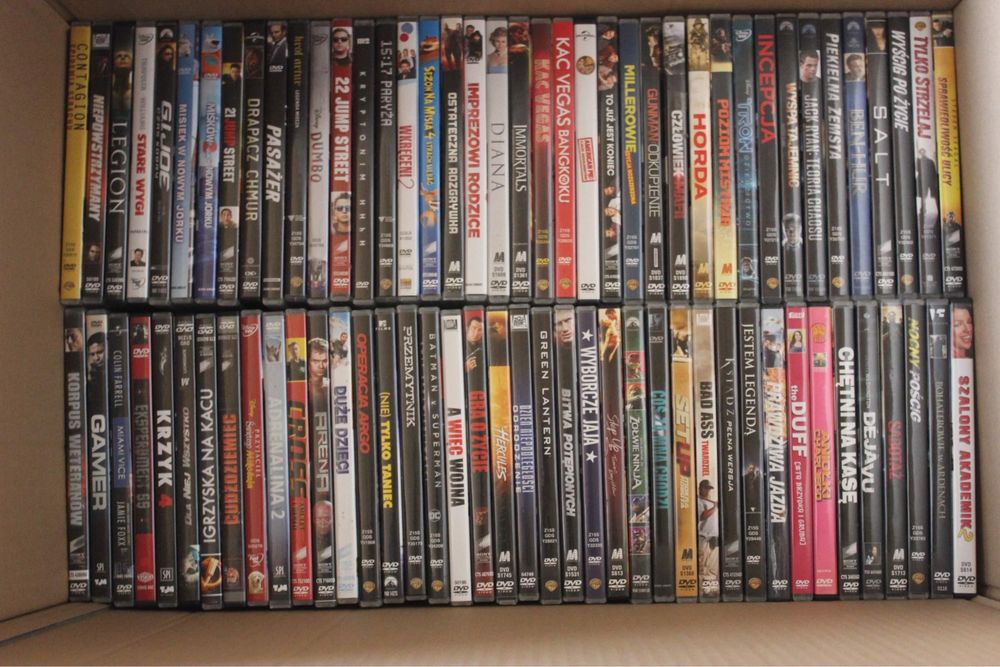 Sprzedam filmy DVD - 1080 sztuk