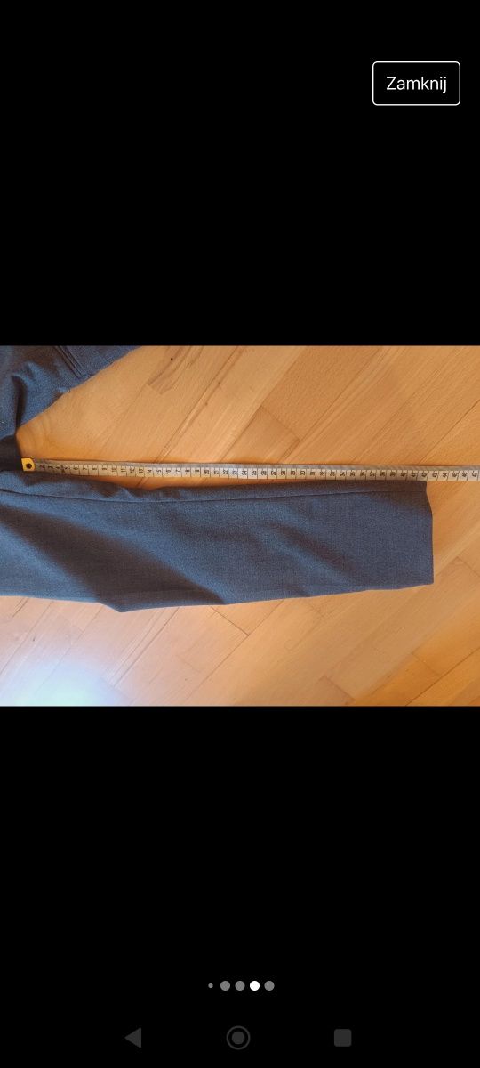 Żakiet, marynarka, szary, h&m. 38. Stan bdb.