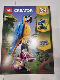 Lego creator papuga 31136 nowe