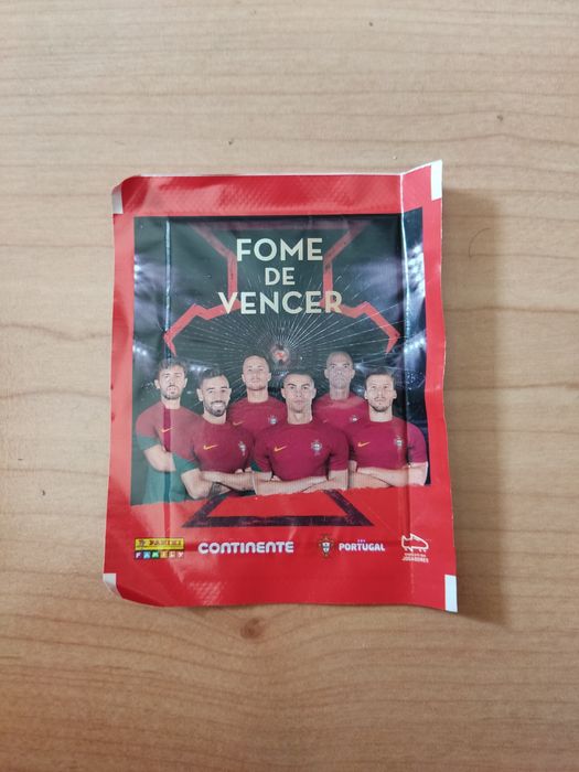 Saquetas cromos Fome de Vencer Panini Continente 2022