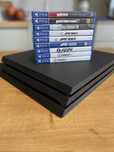 PS4 Pro 1TB + gry