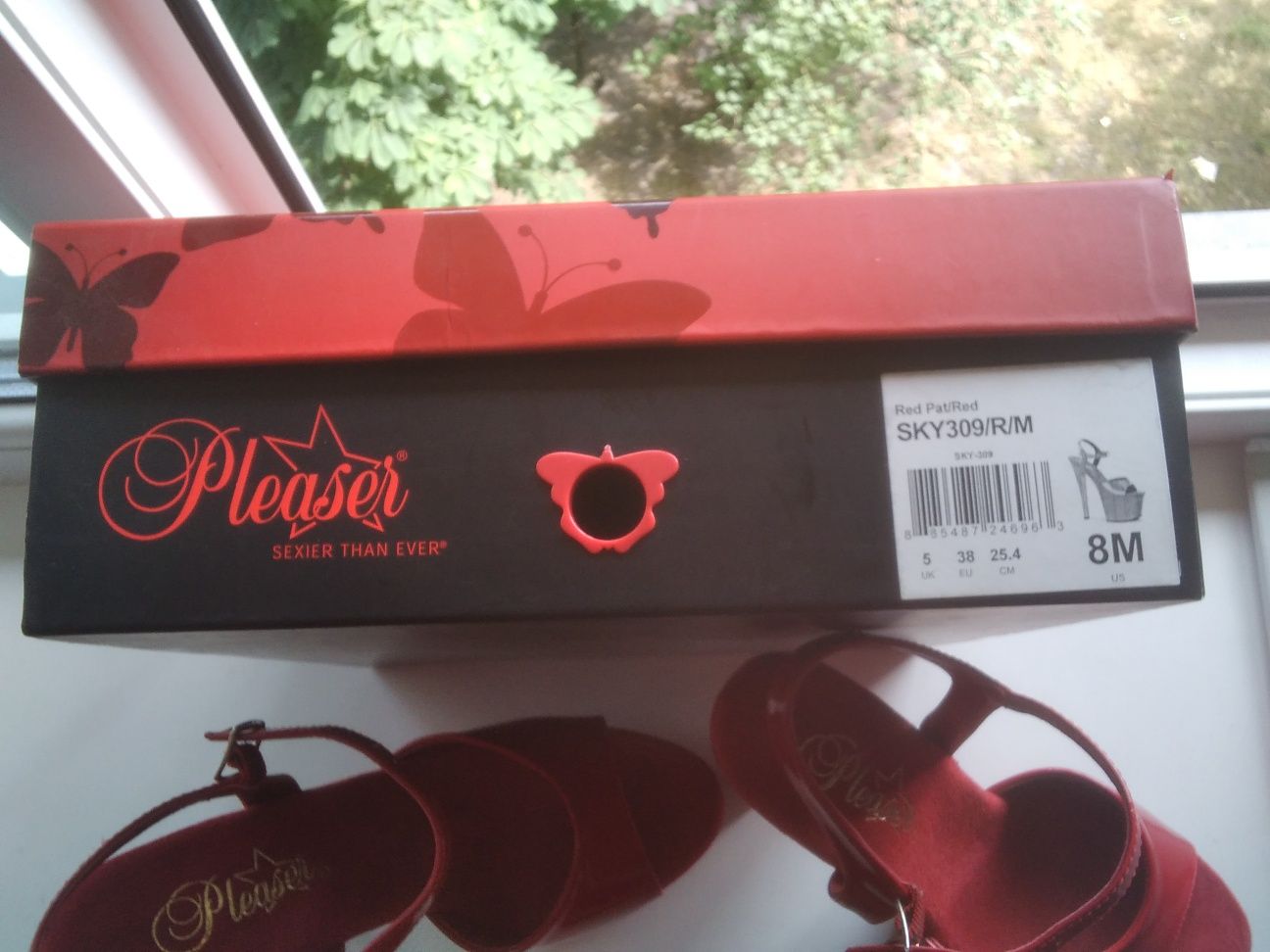 Стрипы Pleaser новые, 38 размер, ,,двойка''
