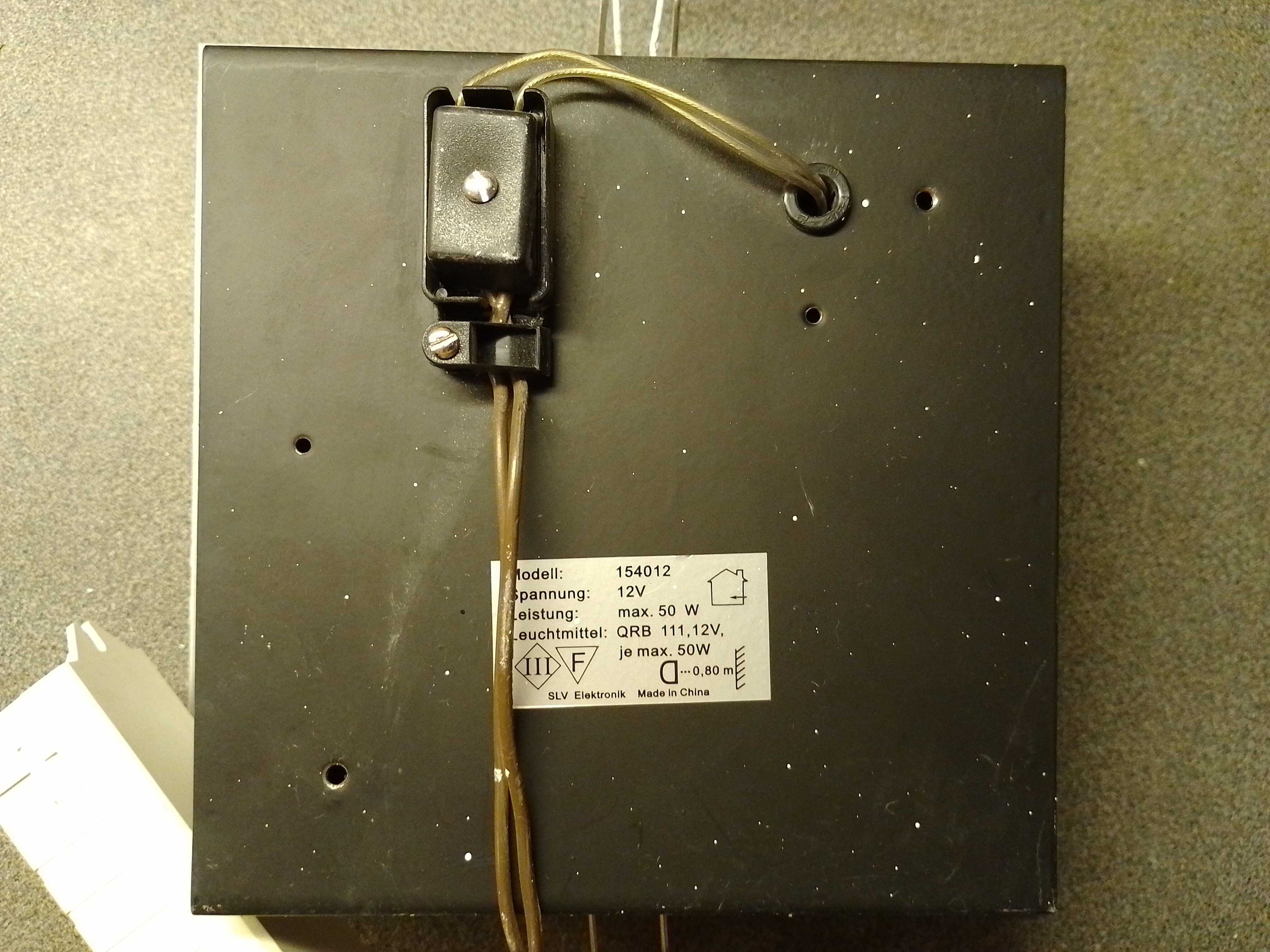 Точечный светильник SLV 154022 QRB111 с трансформатором
