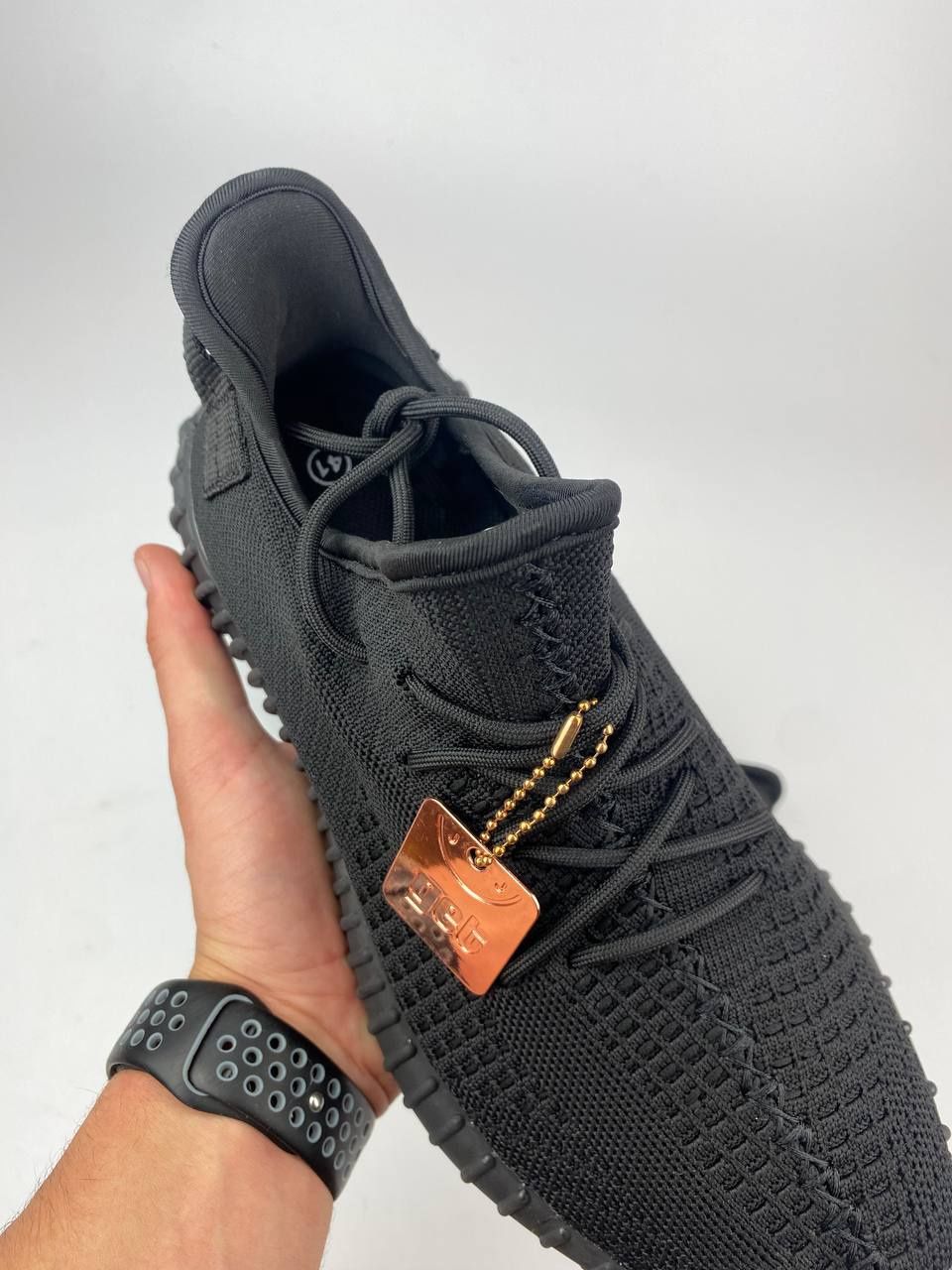 Adidas Yeezy boost 350 black (42-45 розмір) накладений платіж